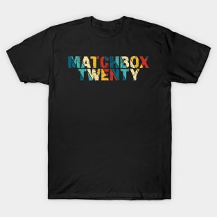 Retro Color - Matchbox Twenty T-Shirt